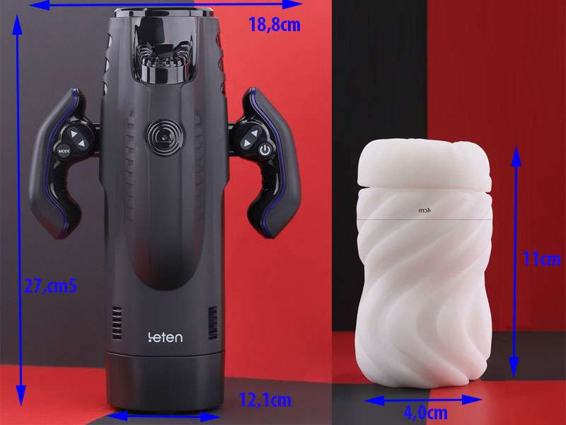 Số đo âm đạo giả có rung leten bermuda